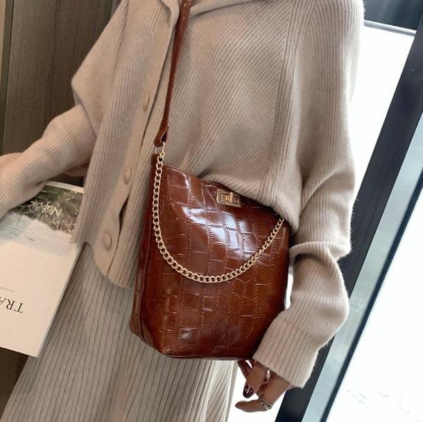 クロコパターンチェーンバッグ 3985-画像14-韓国ファッション通販POPREA［ポップリア］
