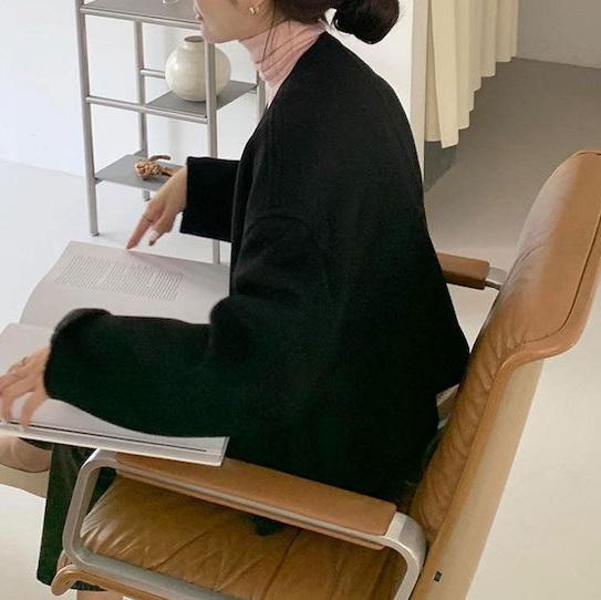 Vネックフレンチコート 4333-画像14-韓国ファッション通販POPREA［ポップリア］