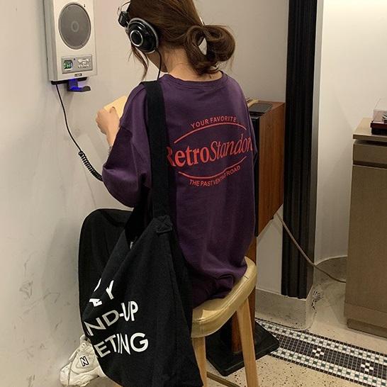 ルーズバックロゴTee 3598-画像14-韓国ファッション通販POPREA［ポップリア］