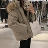フード付きファーカラーエコダウンジャケット 4212-画像14-韓国ファッション通販POPREA［ポップリア］