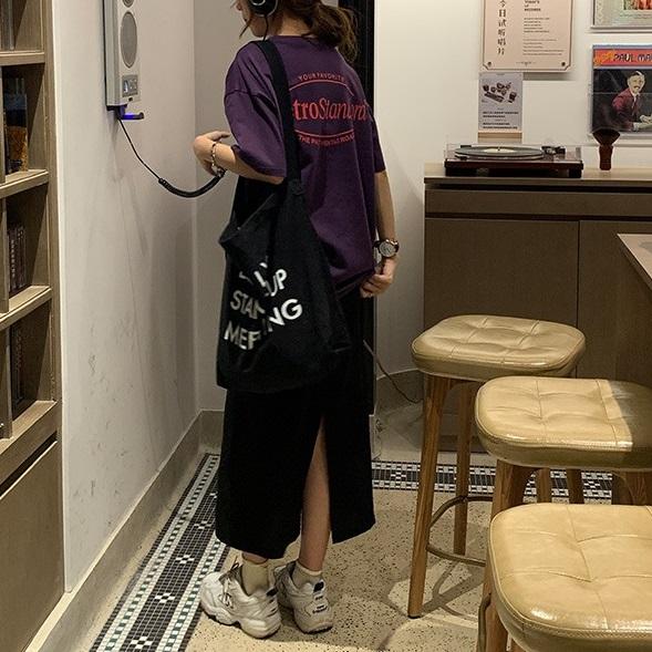 ルーズバックロゴTee 3598-画像15-韓国ファッション通販POPREA［ポップリア］