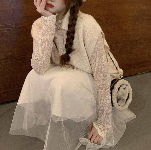 レースインナートップス 4264-画像15-韓国ファッション通販POPREA［ポップリア］