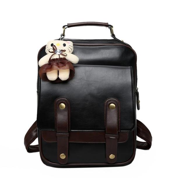 レザー調レトロリュック 4179-画像15-韓国ファッション通販POPREA［ポップリア］