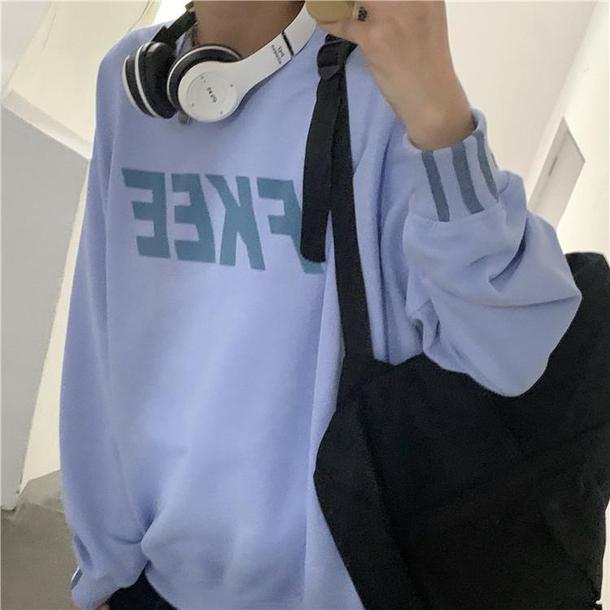 プリントラウンドネックトレーナー 3807-画像15-韓国ファッション通販POPREA［ポップリア］