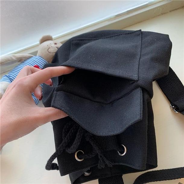 キャンバスバケツバッグ 3322-画像15-韓国ファッション通販POPREA［ポップリア］