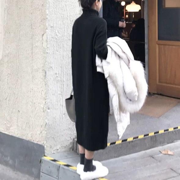 タートルニットワンピース 4231-画像15-韓国ファッション通販POPREA［ポップリア］