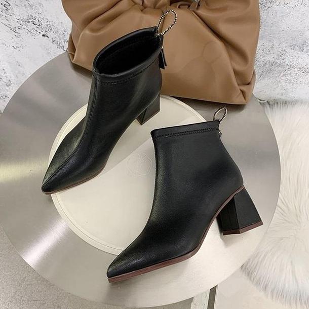 ポインテッドショートブーツ 4062-画像16-韓国ファッション通販POPREA［ポップリア］