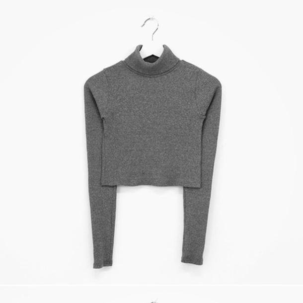 ハイネックストレッチリブニット 4113-画像16-韓国ファッション通販POPREA［ポップリア］