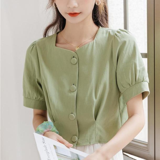 ハートネックショートトップス 4573-画像16-韓国ファッション通販POPREA［ポップリア］