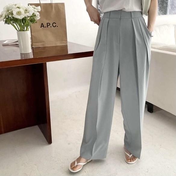 ハイウエストワイルドレッグパンツ 4617-画像16-韓国ファッション通販POPREA［ポップリア］