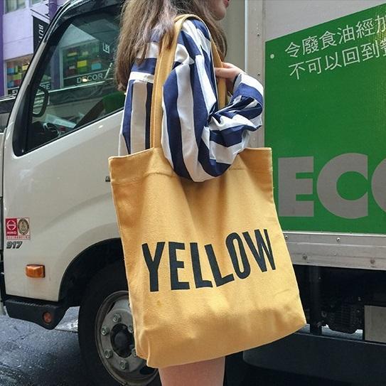 ロゴカラーキャンバスバッグ 3168-画像16-韓国ファッション通販POPREA［ポップリア］