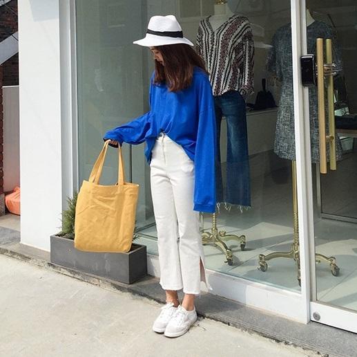 ロゴカラーキャンバスバッグ 3168-画像17-韓国ファッション通販POPREA［ポップリア］