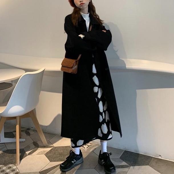 シンプルラペルウールライクコート 3905-画像17-韓国ファッション通販POPREA［ポップリア］