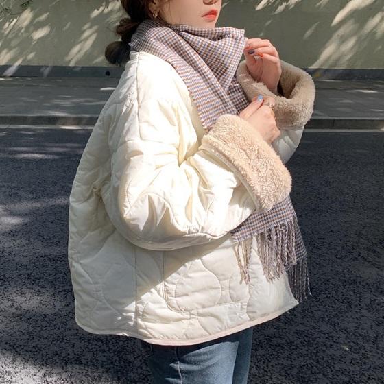 リバーシブルキルティングボアジャケット 3996-画像17-韓国ファッション通販POPREA［ポップリア］