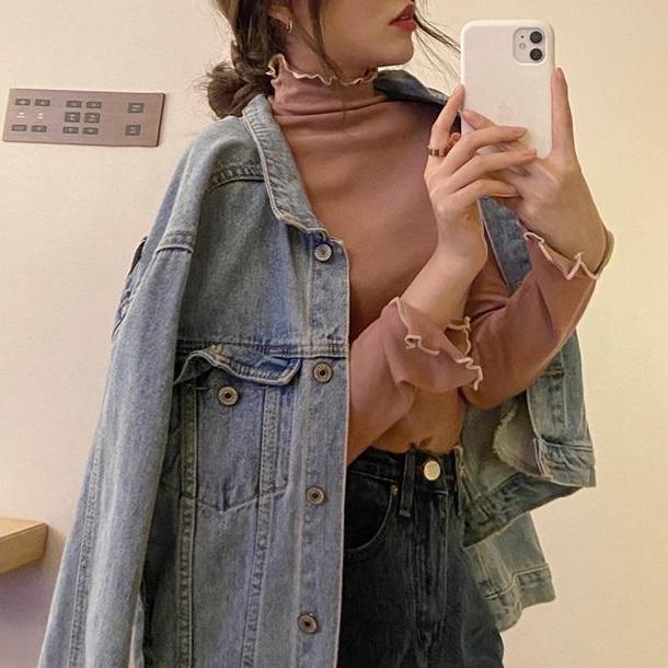 ハイネックメロートップス 4139-画像17-韓国ファッション通販POPREA［ポップリア］