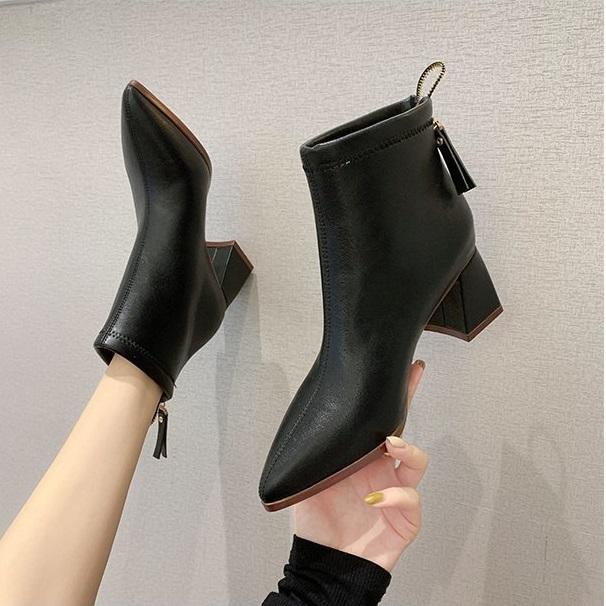 ポインテッドショートブーツ 4062-画像17-韓国ファッション通販POPREA［ポップリア］