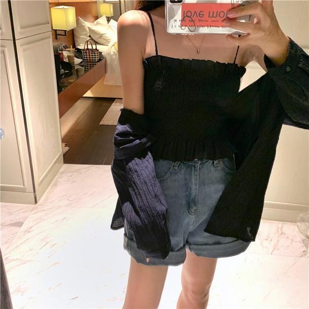 オーバーシャツ＆キャミ 3457-画像17-韓国ファッション通販POPREA［ポップリア］