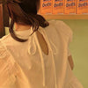 ウエストギャザーブラウス 4545-画像17-韓国ファッション通販POPREA［ポップリア］