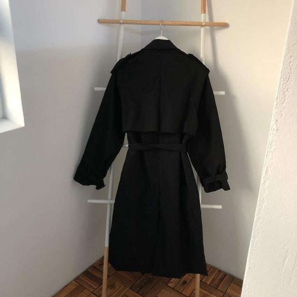 オーバーサイズトレンチコート 3817-画像18-韓国ファッション通販POPREA［ポップリア］