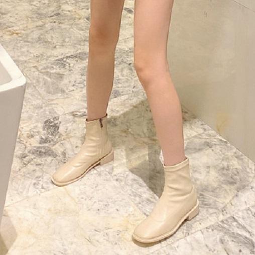 ソフトエコレザーショートブーツ 3859-画像18-韓国ファッション通販POPREA［ポップリア］