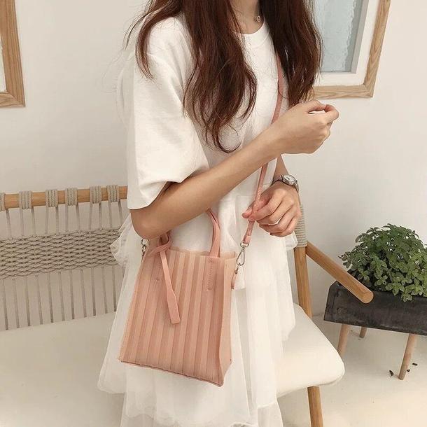 ストライプシースルークリアバッグ 3429-画像18-韓国ファッション通販POPREA［ポップリア］