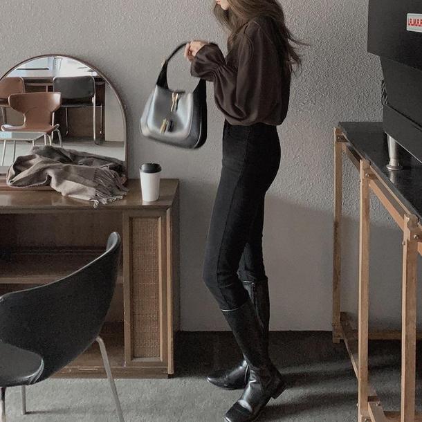 キャンディスリーブシンプルシャツ 4315-画像18-韓国ファッション通販POPREA［ポップリア］