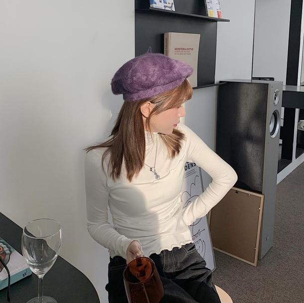 ウェーブフリルハイネックトップス 4404-画像18-韓国ファッション通販POPREA［ポップリア］