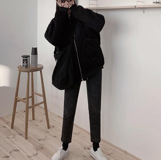 コーデュロイベーシックブルゾン 4052-画像19-韓国ファッション通販POPREA［ポップリア］