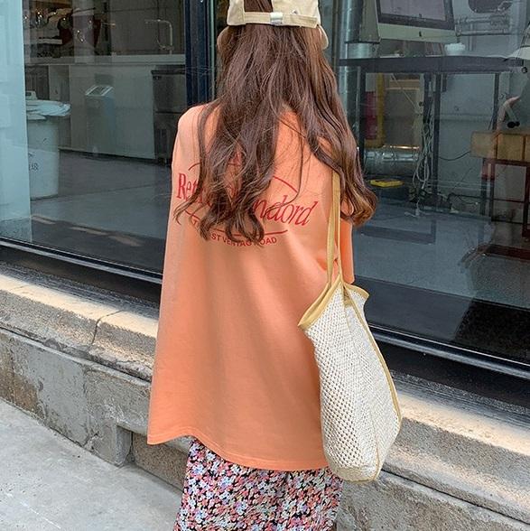 ルーズバックロゴTee 3598-画像19-韓国ファッション通販POPREA［ポップリア］