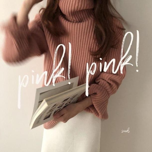 ハイネックルーズリブニット 4100-画像19-韓国ファッション通販POPREA［ポップリア］