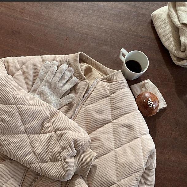 コーデュロイベーシックブルゾン 4052-画像20-韓国ファッション通販POPREA［ポップリア］