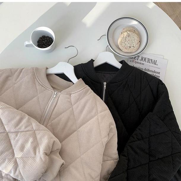 コーデュロイベーシックブルゾン 4052-画像21-韓国ファッション通販POPREA［ポップリア］