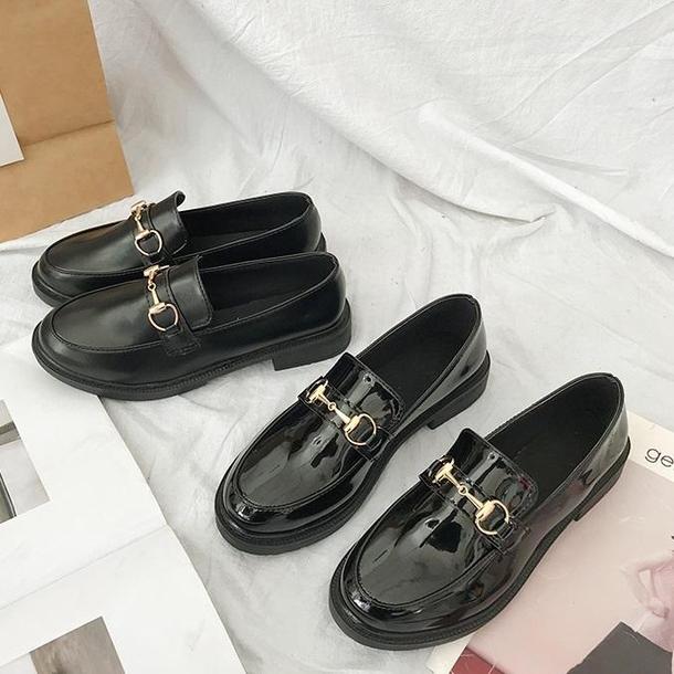 フラットシングルシューズ 3782-画像2-韓国ファッション通販POPREA［ポップリア］