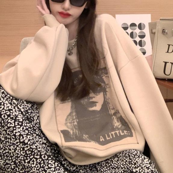 クールプリントスウエット 3982-画像2-韓国ファッション通販POPREA［ポップリア］