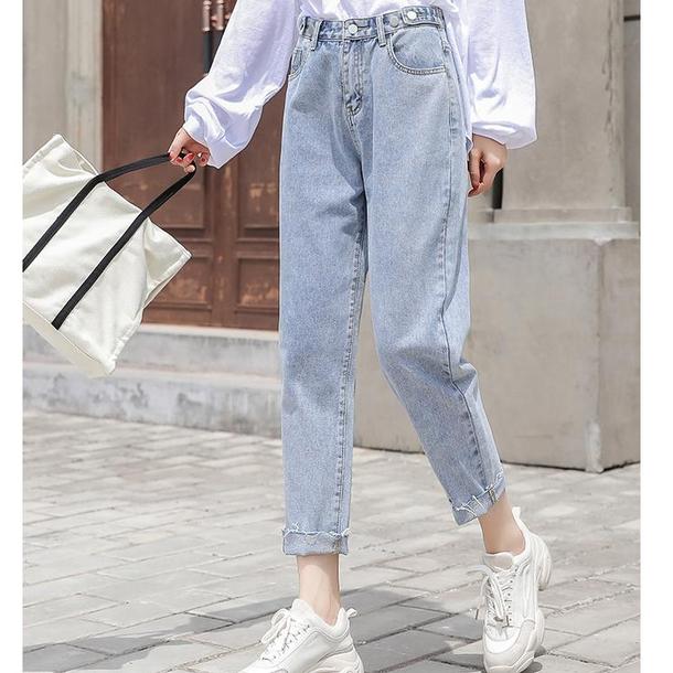 155cm〜ストレートパンツ 4459-画像2-韓国ファッション通販POPREA［ポップリア］