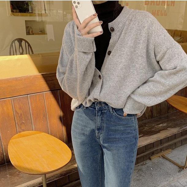 ２WAYリバーシブルニット 4061-画像2-韓国ファッション通販POPREA［ポップリア］