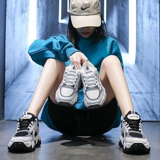 ハイテクスニーカー 4164-画像2-韓国ファッション通販POPREA［ポップリア］