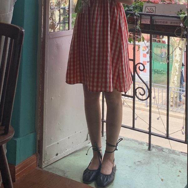 クロスストラップシューズ 3406-画像2-韓国ファッション通販POPREA［ポップリア］