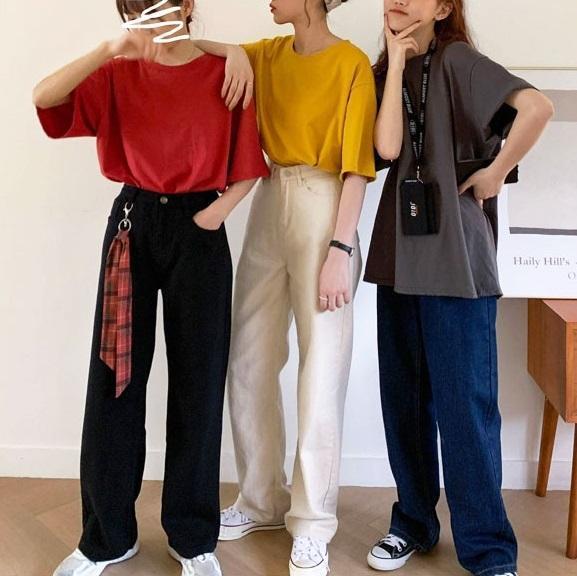 カジュアルワイドパンツ 3425-画像2-韓国ファッション通販POPREA［ポップリア］