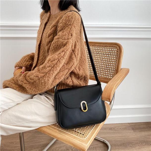 スクエアショルダーバッグ 4289-画像2-韓国ファッション通販POPREA［ポップリア］