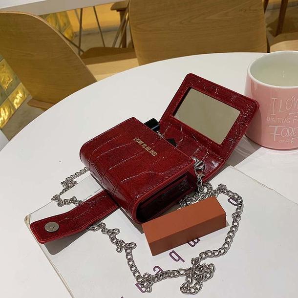 リップスティックミニバッグ 3757-画像2-韓国ファッション通販POPREA［ポップリア］