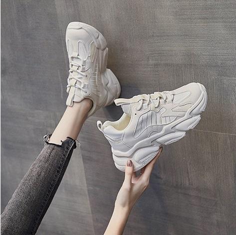 ワントーンダッドシューズ 4019-画像2-韓国ファッション通販POPREA［ポップリア］