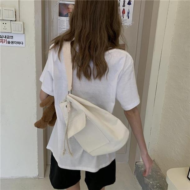 キャンバスバケツバッグ 3322-画像3-韓国ファッション通販POPREA［ポップリア］