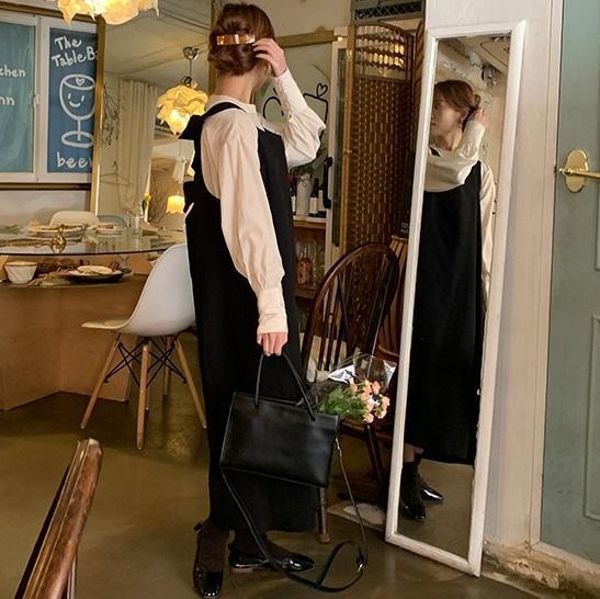 バックリボンジャンスカ 3341-画像3-韓国ファッション通販POPREA［ポップリア］