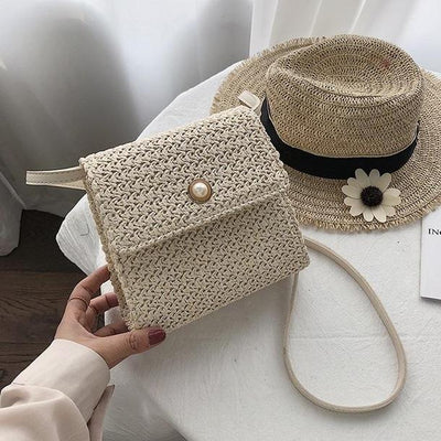 メトロポリタンストローバッグ 3714-画像3-韓国ファッション通販POPREA［ポップリア］