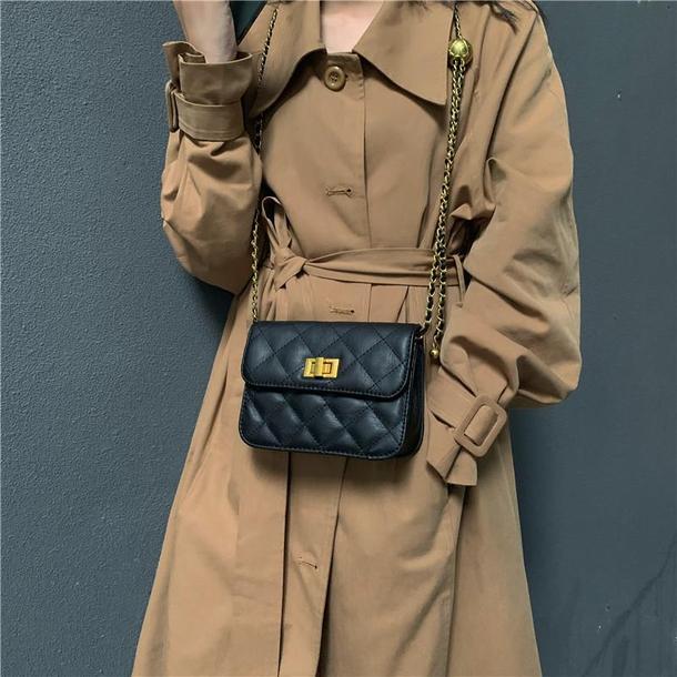 ゴールドチェーンショルダーバッグ 3914-画像3-韓国ファッション通販POPREA［ポップリア］