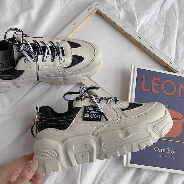 厚底ダッドスニーカー 3228-画像3-韓国ファッション通販POPREA［ポップリア］