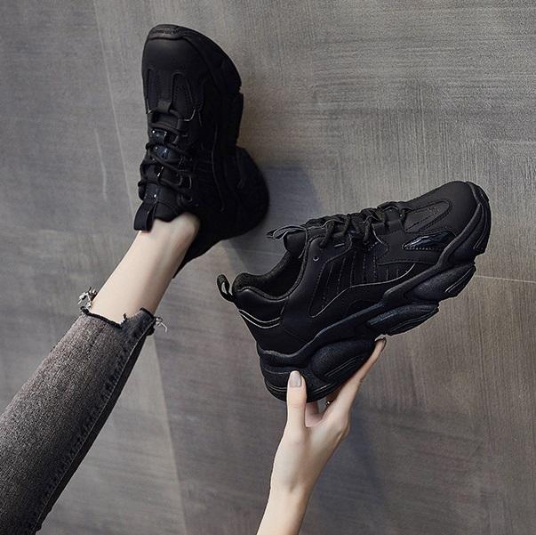 ワントーンダッドシューズ 4019-画像3-韓国ファッション通販POPREA［ポップリア］