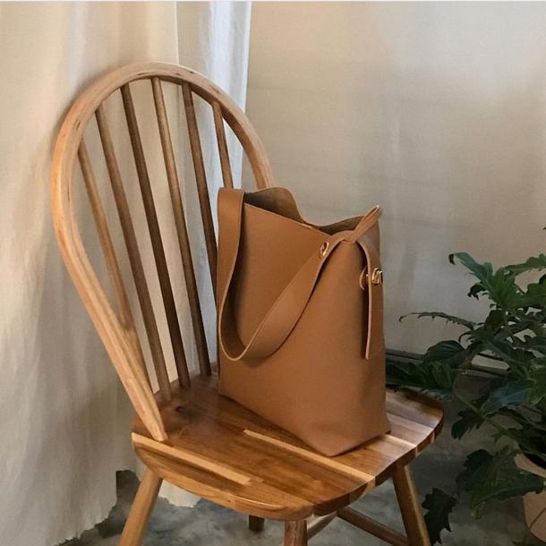 バケットショルダーバッグ 3755-画像3-韓国ファッション通販POPREA［ポップリア］