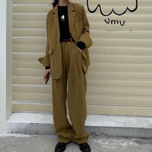 マニッシュセットアップ 3316-画像4-韓国ファッション通販POPREA［ポップリア］